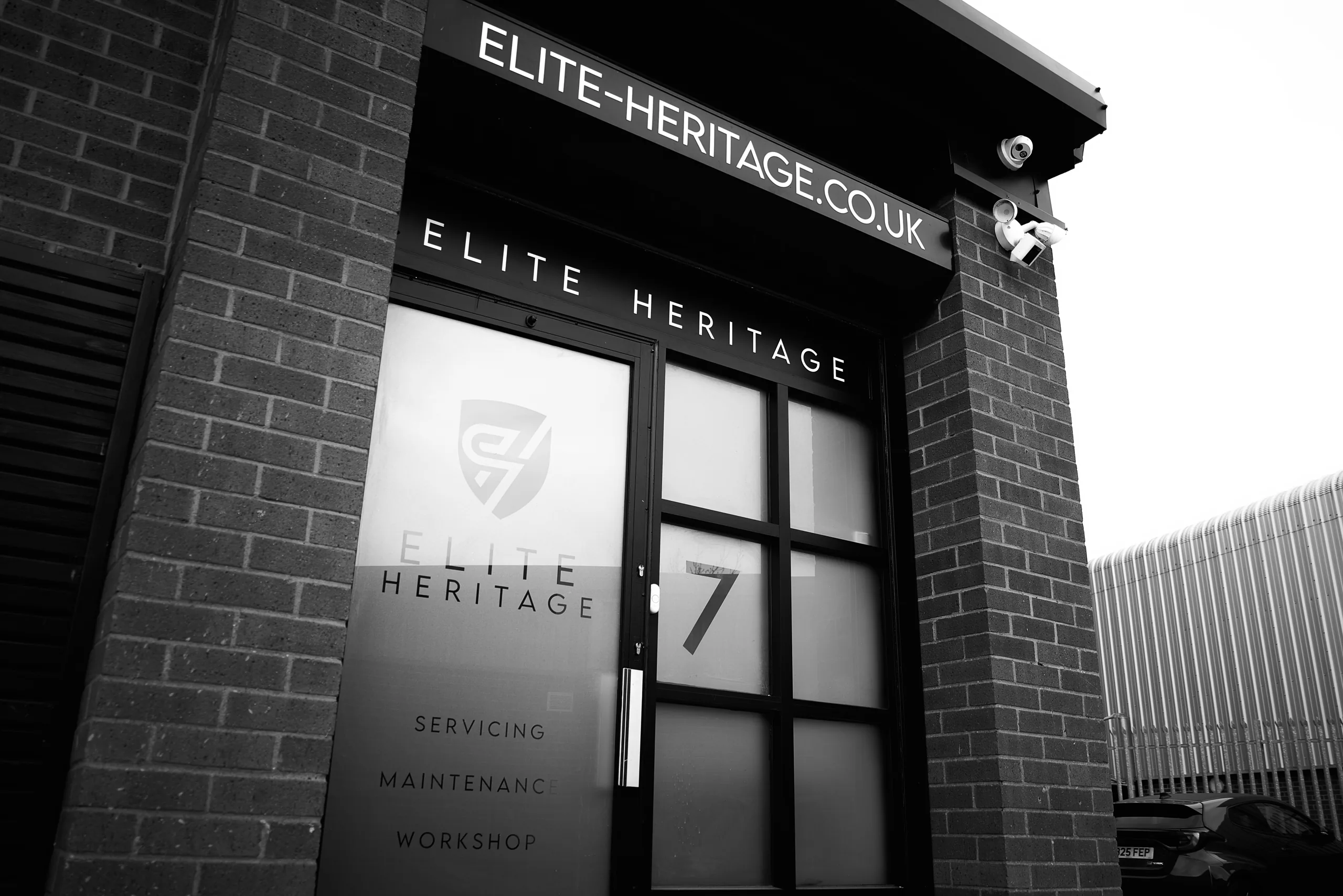 Elite Heritage Autoworks workshop