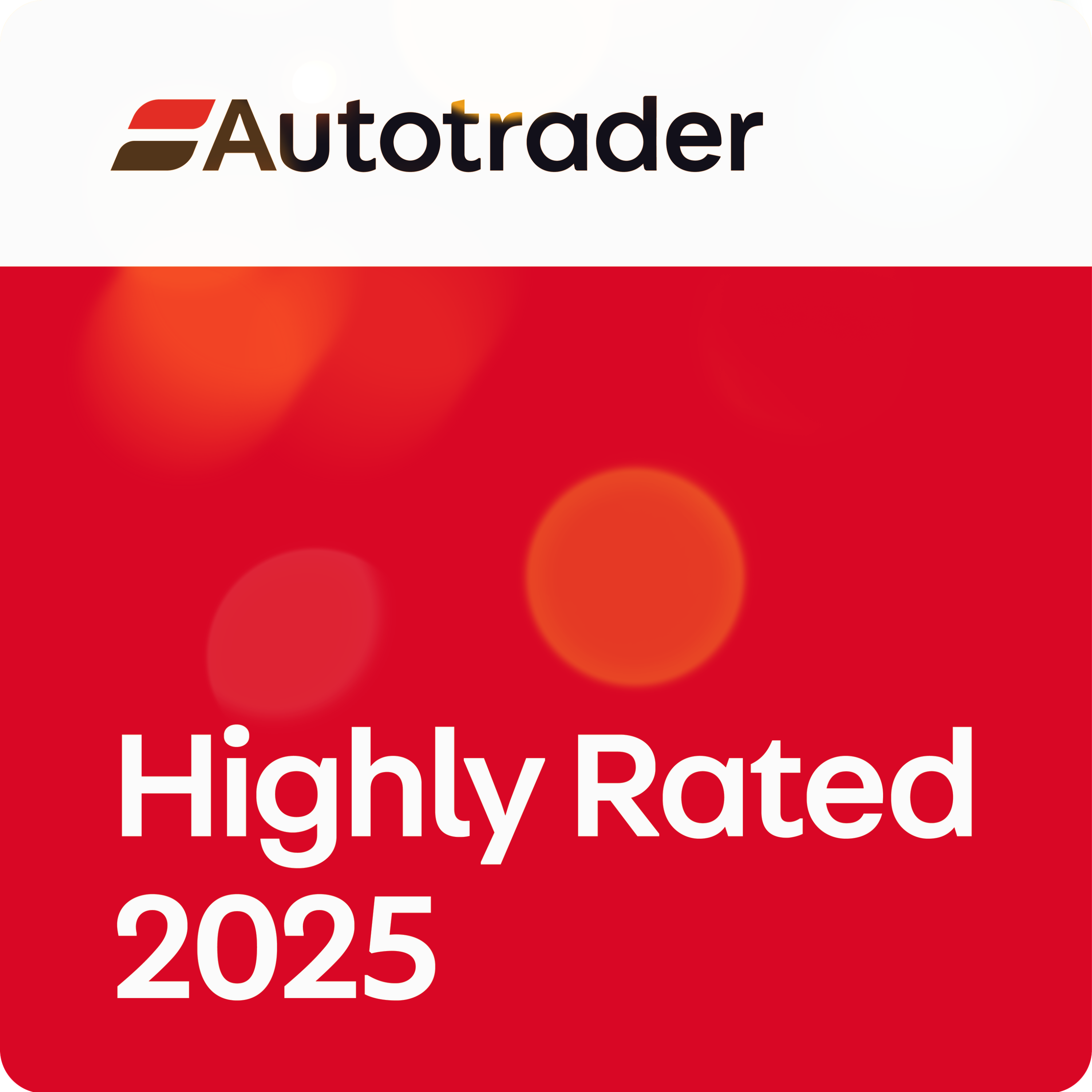 Auto Trader Highly Rated 2025
